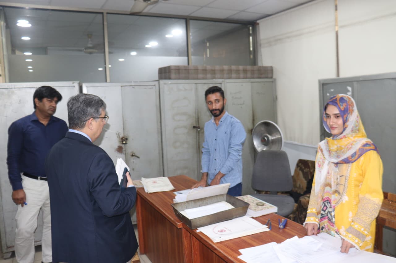 Vice Chancellor Reviews Administrative Working Environment at FMU